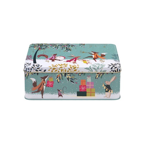 Deep Rect. Tin Sara Miller Woodland Tales